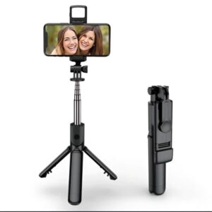 Selfie Stick Tripod R1S Bluetooth Remote Control Tripod Selfie Stick New Model with Wireless Remote Shutter Compatible with All Cell Phones - Image 4