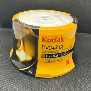 Kodak, DVD+R DL Blank Discs, Pack of 50-DiscsKodak, DVD+R DL Blank Discs | Kodak Dual Layer DVD+R 8.5GB 8X ? High Capacity Record-able Disc - Image 5