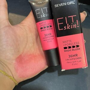 EIT SKIN Magic Blush - Matte + Poreless (2-in-1 Lip & Cheek Tint) Lasting 36 Hours 35ml - Image 3