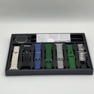 Smartwatch With 10 Stripes | Big 2.20 Ultra 2 Smart Watch - Best Quality Smart Watch with 10 Multiple Straps - Smart Watch - Digital Watch - Image 2
