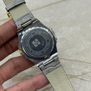 Patek Philippe Nautilus 8044 ? Grey Gold Tone | 3ATM Water Resistant Luxury Watch Without Box - Image 5