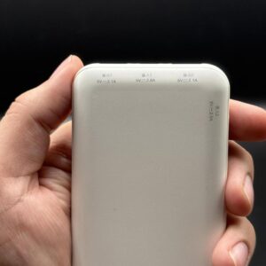 ELEC 10,000mAh Fast Charging Power Bank ? White | Dual Type-A & Type-C Output | With Box - Image 5