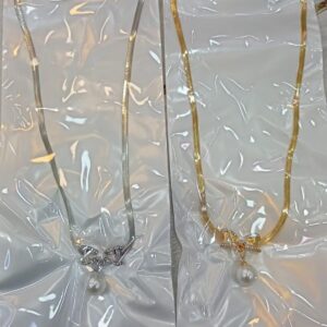 Elegant Korean Know Shape Pearl Pendent |   Knot Pearl Necklace Party Jewelry Gifts Accessories for Women - Image 5