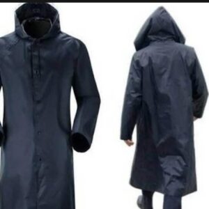 Premium Waterproof Long Raincoat with Adjustable Hood ? Unisex Outdoor Protection (Random Color) - Image 1