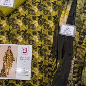 ? BINSAEED??  Bana Dora 3piece Unstitched Suit SUMMAER LAWN COLLECTION - Image 1