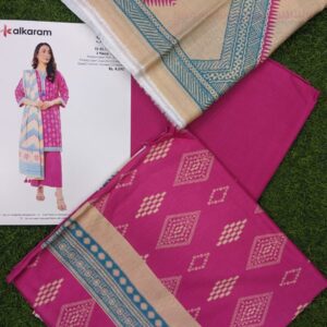 alkaram Lawn | Unstitched Collection 3 Pieces Casual Wear| Summer collection 2025 Collection Vol 1?? - Image 1