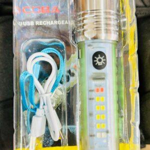 Coba Mini LED Torch Light - Coba CB 1658 ? Super Bright Handheld Tactical Light? | Multiple Modes | Zoom-able Electric Flashlight for Camping, Hiking & Cycling ( Random Color ) - Image 3