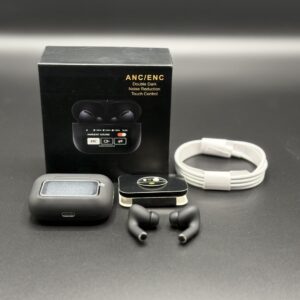 A9 Pro Digital Display Case Airpods / ANC/ENC Touch Screen Wireless Earbuds | A9 Pro Airpods - Image 4