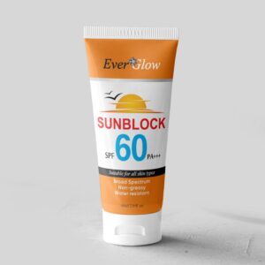 Ever Glow Whitening Sunblock SPF 60 ? | Brightening & Broad Spectrum Protection | Sunblock | - Image 3