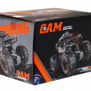 Crawler Cross Country Car With Camera | Remote Control Car With Camera WiFi 720P HD FPV Camera, 2.4Ghz 1:18 Scale Off-Road Remote Control Rechargeable Monster Truck Toys for Boys - Color Black | Toys For Kids | Remote Control Car | RC Car | - Image 5