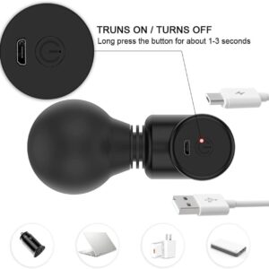 Blueide Mini rechargeable Fascial Gun Deep Muscle Massager | Mini Massage Machine (Random color) - Image 5