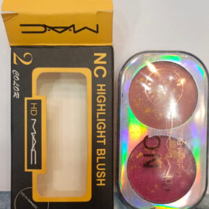 HD MAC NC Highlight Blush ? 2 Color Matte Finish Compact | Highlight Blush Makeup For Girls? - Image 3