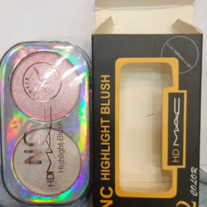 HD MAC NC Highlight Blush ? 2 Color Matte Finish Compact | Highlight Blush Makeup For Girls? - Image 4