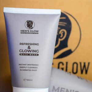 Men's Glow Facewash Bundle ? Facewash + Whitening Cream Combo Set - Image 3