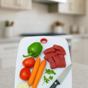 Plastic Chopping Board - Small Size Chopping Board - Cutting Board - Ideal for Food Prep - Chopping Board for Kitchen - Image 2