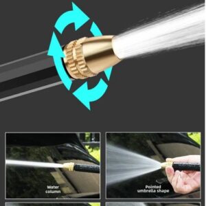 High-Pressure Hose Nozzle Gun Set ? Adjustable Spray Watering Tool with Ergonomic Handle, Leak-Proof Design - Image 1