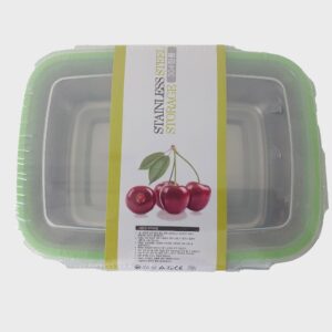Pack of 2 Leak-Proof Stainless Steel Lunch Boxes ? 450ml & 1000ml | Imported Quality | Silver - Image 1
