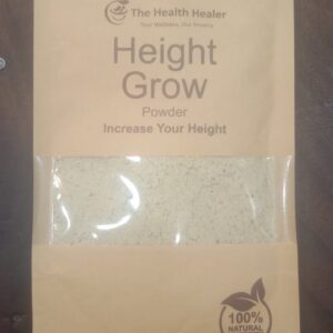 The Health Healer Height Grow Powder ? 100% Natural Height Increase Supplement - 100G - Image 1