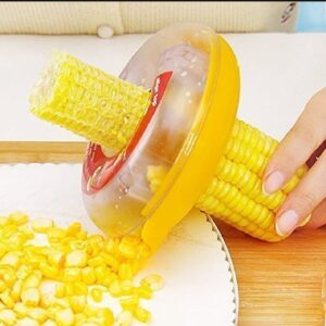 One-Step Corn Cutter & Kerneler ? Easy Corn Remover with Built-In Collection Bowl - Image 5