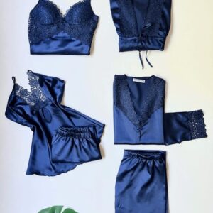 6 Pcs Women's Nighty Set ? Comfortable Sleepwear & Lounge wear Collection - Image 5