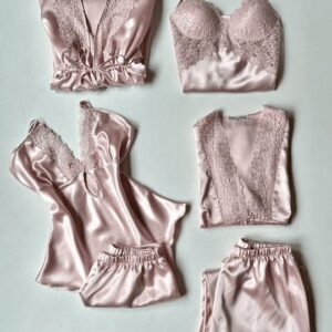 6 Pcs Women's Nighty Set ? Comfortable Sleepwear & Lounge wear Collection - Image 3