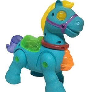 Musical Walking Moving Pony Horse with Light & Sound Battery Operated Toy for Toddlers Kids for Multi Colour - Image 3