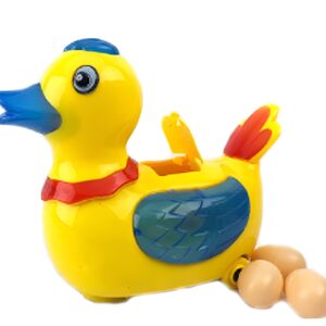 Musical Electric Lay Eggs Duck Toys For Kids and Boys - Battery Operated With Light and Music Sound Toy Vehicles car - Image 3