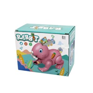 Electric Rabbit Toy for Kids ? Light & Sound, Educational & Musical Play - Image 1