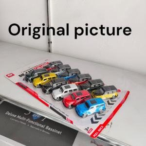 Die-Cast Metal Toy Cars Set ? Pack of 12 Assorted SUV Models in Vibrant Colors for Kids? Play, Collecting, Racing, and Gifting - Image 3