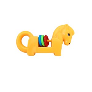 3 Pcs Baby Rattle Set ? Non-Toxic Plastic Toys for Newborns, Safe & Lightweight, Colorful Shapes for Sensory and Motor Skill Development (0-3 Years) - Image 3