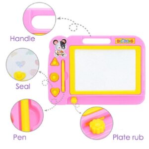 Magnetic Learning Drawing Board for Kids ? Erasable Doodle Pad with Pen, Educational Writing & Sketching Toy - Image 2