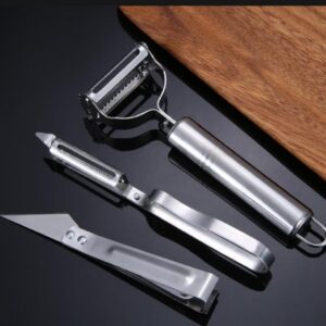 1 Set Stainless Steel Peeler & Slicer ? Multi-Function Vegetable & Fruit Grater Tool - Image 1