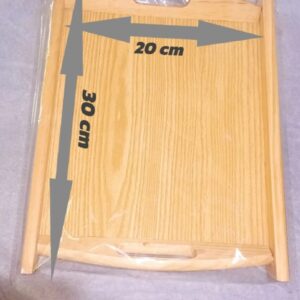 Large Wooden Serving Tray ? Strong, Stylish, and Perfect for Serving Food, Drinks, and Decorating Your Home - Image 4