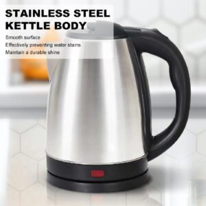 Electric Kettle - Stainless steel body - Automatic instant heating - 1500 Watts - Water boiler - High quality - Kettle for tea - for Daily Kitchen Use - Essential Kitchen Appliance - electric kettle - Image 3