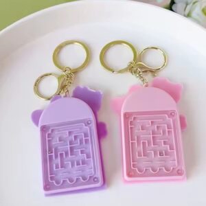 Mini Calculator Keychain ? Cute Pink Kawaii Cartoon Portable Calculator | School & Student Supplies, Stationery Gift (Random color) - Image 5