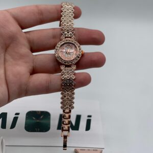 Mi Ni ZW10 DO Elegant Diamond Series Smartwatch ? Bluetooth Calling, Health Monitor, 2-in-1 Women's Smart Watch - Image 2