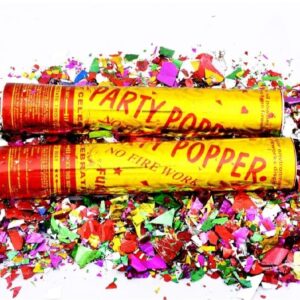 Pack of 2 Party Popper Confetti Filled Rose Party Popper for Birthday, Anniversary, Wedding, Welcome Party, Baby Shower, New Year Celebration and Other Events - Image 5