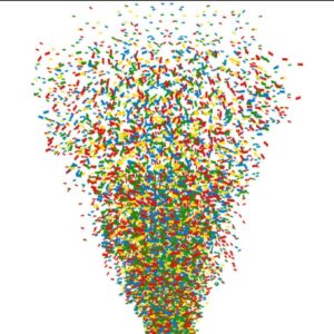 Pack of 2 Party Popper Confetti Filled Rose Party Popper for Birthday, Anniversary, Wedding, Welcome Party, Baby Shower, New Year Celebration and Other Events - Image 3