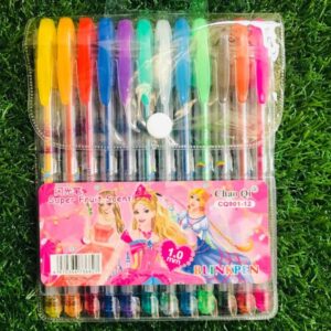 Fruit Scent Gel Glitter Pen ? 1.0mm Smooth Writing with a Sparkle | Pack of 12 - Image 2