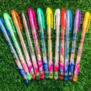 Fruit Scent Gel Glitter Pen ? 1.0mm Smooth Writing with a Sparkle | Pack of 12 - Image 4