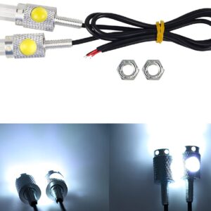 Motorbike Universal Mini LED Indicator & Number Plate Light ? Super Bright 12V 1W Aluminum Waterproof Signal Lamp ? Long-Lasting, Energy-Efficient Motorcycle & Car Lighting Accessory - Image 1
