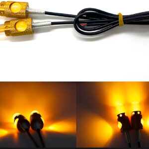 Motorbike Universal Mini LED Indicator & Number Plate Light ? Super Bright 12V 1W Aluminum Waterproof Signal Lamp ? Long-Lasting, Energy-Efficient Motorcycle & Car Lighting Accessory - Image 3