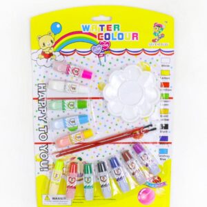 Water Color Painting Set with Brushes and Palette ? Vibrant Watercolor Paints, High-Quality Brushes, and Mixing Palette for Artists, Students, and Hobbyists - Image 3