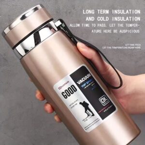 1000ml Large Capacity Stainless Steel Thermos Bottle ? Hot & Cold Vacuum Flask Water Bottle (Random color) - Image 3