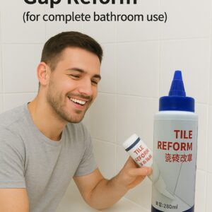 (280ML)Tile Reform Glue Tiles Gap Filler Agent | Waterproof Grout Sealant Adhesive Adhesive - Image 5