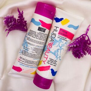 Huda Beauty Face Wash 100ml ? Gentle Liquid Cleanser for Oily Skin, Deep Cleansing & Refreshing Daily Skincare Formula - Image 1