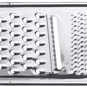 Stainless Steel Flat Grater with Sharp Teeth ? Multi-Purpose Kitchen Peeler & Slicer for Fruits, Vegetables, Cheese, Citrus Zesting, Food Prep, Durable & Easy to Clean Tool - Image 2