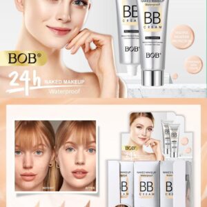 BOB Naked Makeup Waterproof Full Coverage BB Cream ? 40 Gram Pack, Original Long-Lasting Formula - Image 3