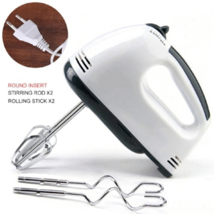 Electric Hand Mixer Beater Machine for Cake, Eggs & Baking - Handheld Egg Beater, Cake Mixer & Small Electric Mixer - Image 4