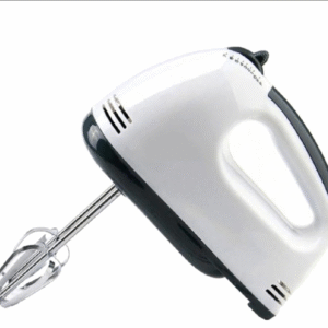 Electric Hand Mixer Beater Machine for Cake, Eggs & Baking - Handheld Egg Beater, Cake Mixer & Small Electric Mixer - Image 3